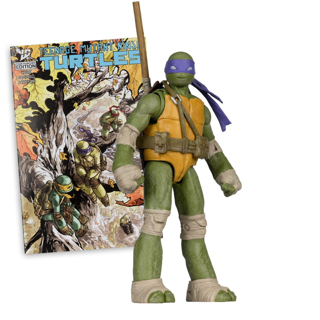 Image produit Teenage Mutant Ninja Turtles Page Punchers figurine articulée Donatello 13 cm