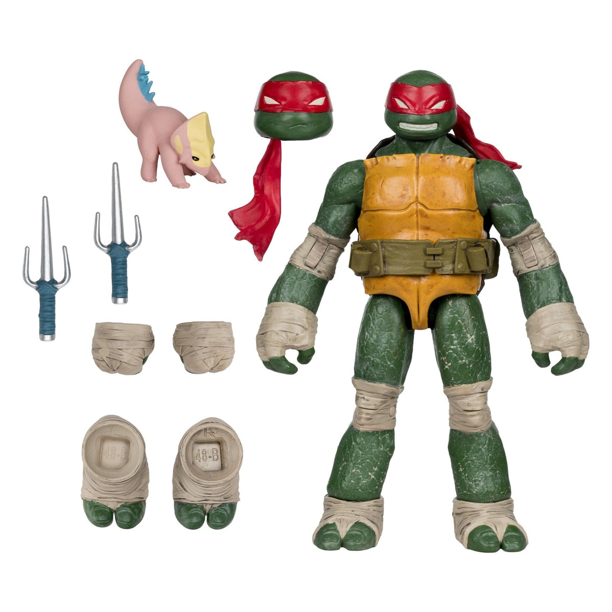 Productafbeelding Teenage Mutant Ninja Turtles Page Punchers actiefiguur Raphael 13 cm