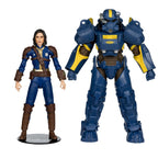 Produktbild Fallout 4 Statuen 2er-Pack T-60 Vault Tec & Sole Survivor 18 cm