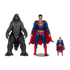 Produktbild DC Justice League Monsterverse DC Multiverse Actionfiguren 2er-Pack Superman Vs. Godzilla 30 cm