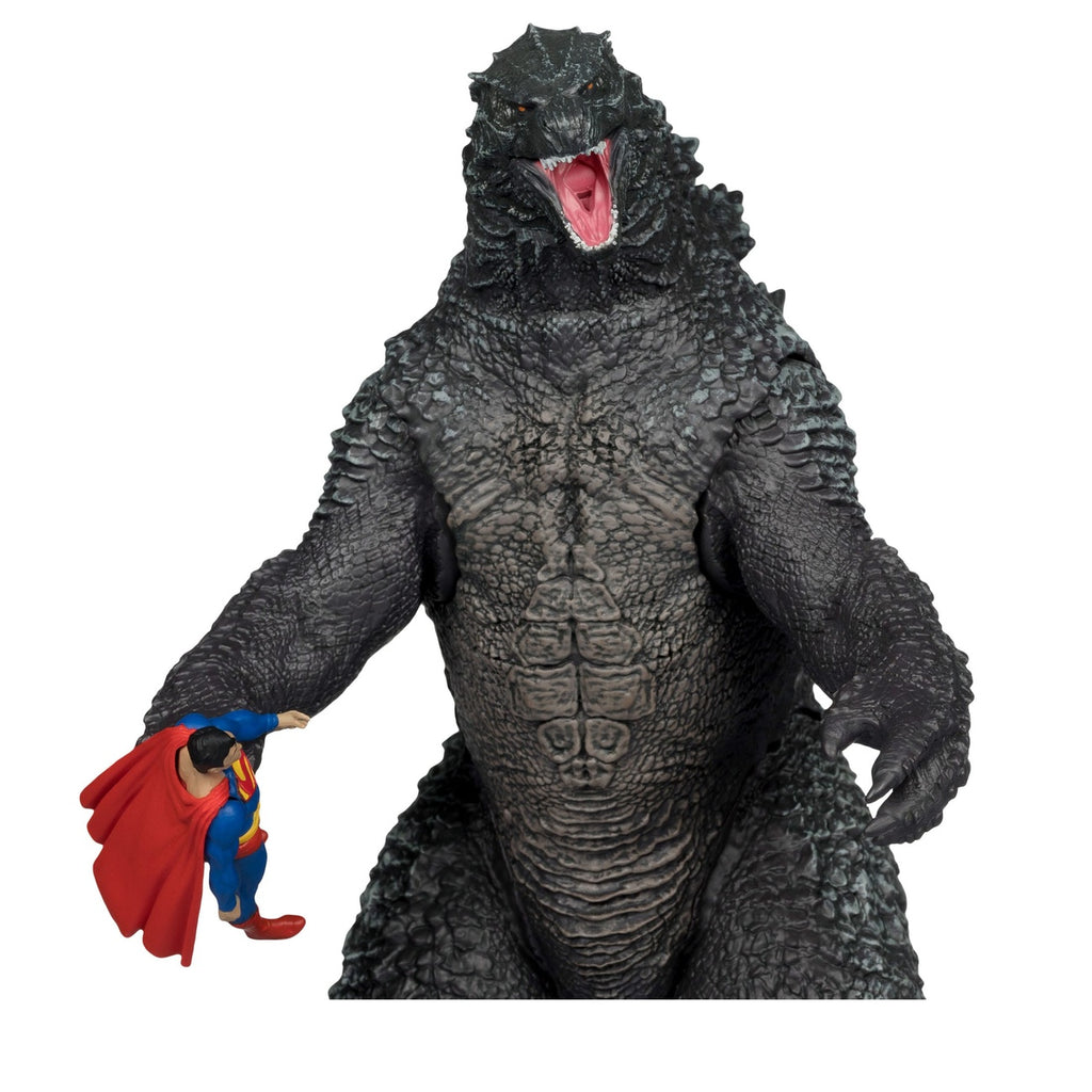 Produktbild DC Justice League Monsterverse DC Multiverse Actionfiguren 2er-Pack Superman Vs. Godzilla 30 cm