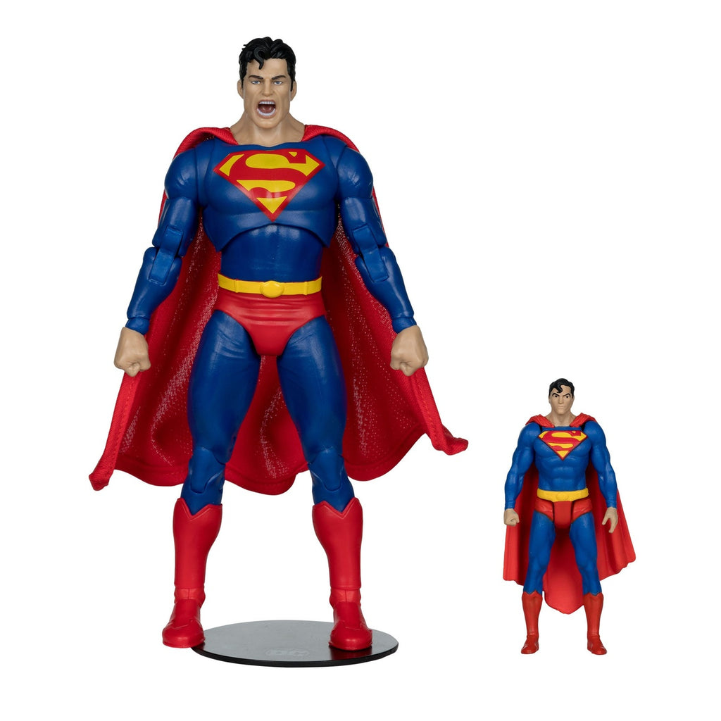 Produktbild DC Justice League Monsterverse DC Multiverse Actionfiguren 2er-Pack Superman Vs. Godzilla 30 cm