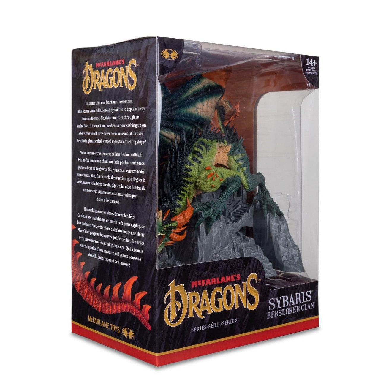 Produktbild McFarlanes Dragons Serie 8 Actionfigur Berserker Clan 15 cm