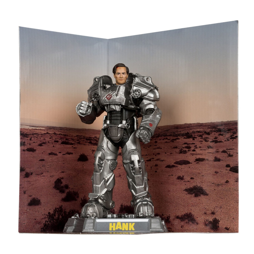 Image produit Fallout Movie Maniacs figurine articulée Hank Maclean (Saison 2) (Red Platinum Edition) 17 cm
