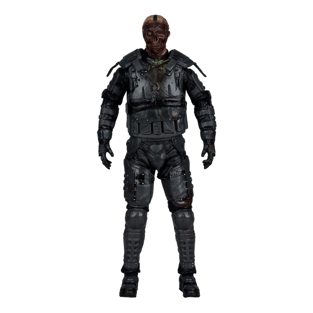 Produktbild The Walking Dead Actionfigur Gas Mask Zombie (Season 4) 13 cm