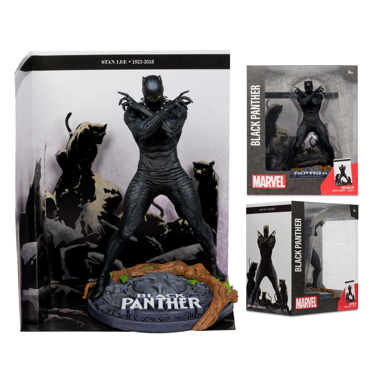 Image produit Marvel Collection Statue PVC 1/10 Black Panther (Marvel Knights n°4) 17 cm