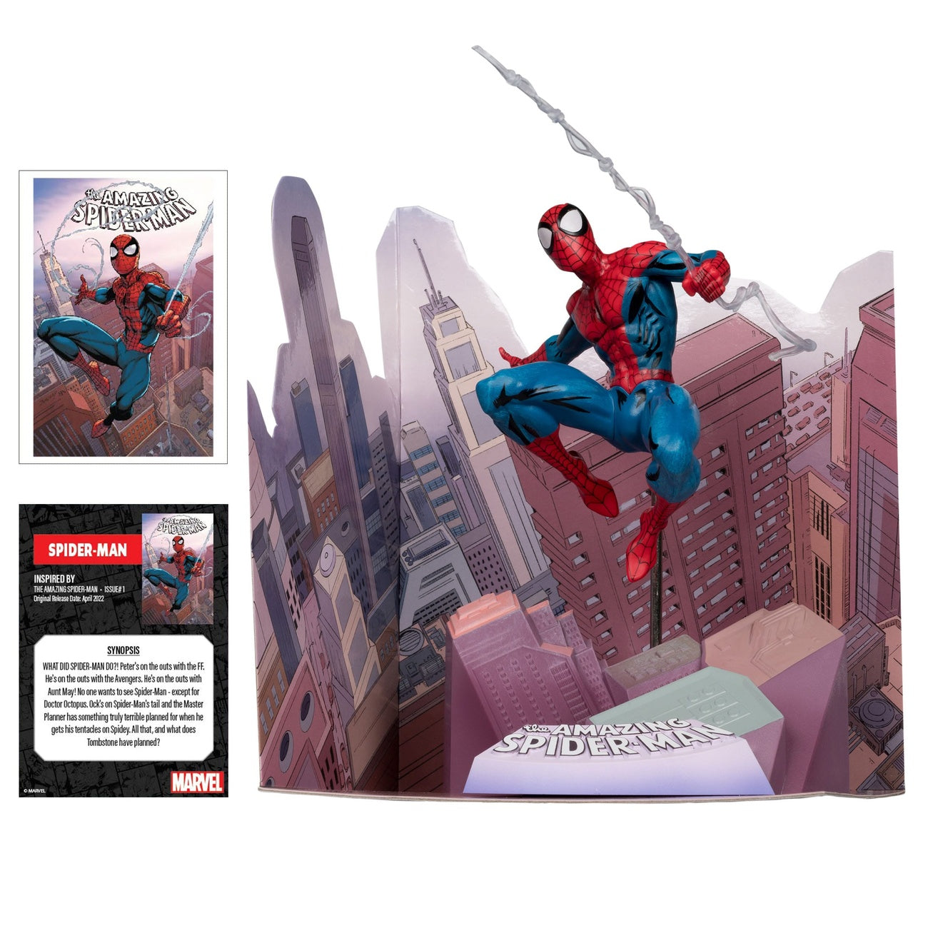 Productafbeelding Marvel Collection PVC Standbeeld 1/10 Spider-Man (The Amazing Spider-Man #1) 17 cm