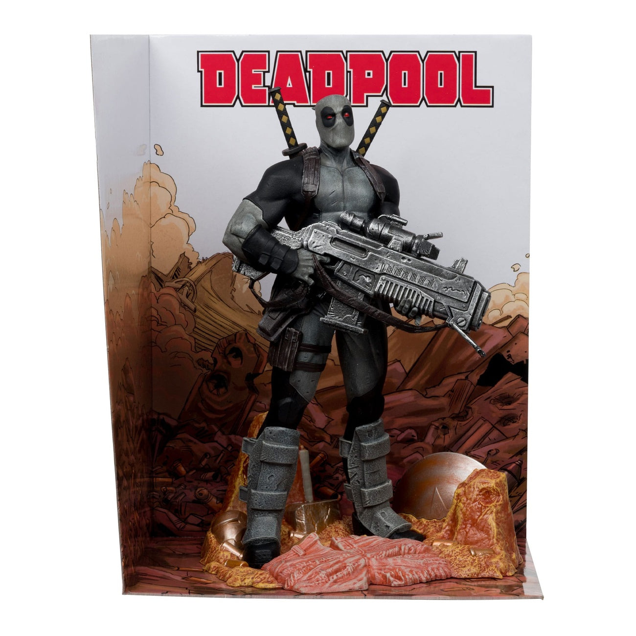 Productafbeelding Marvel Collection PVC Statue 1/6 Deadpool (Deadpool #1) (Grey Suit Chase) 27 cm
