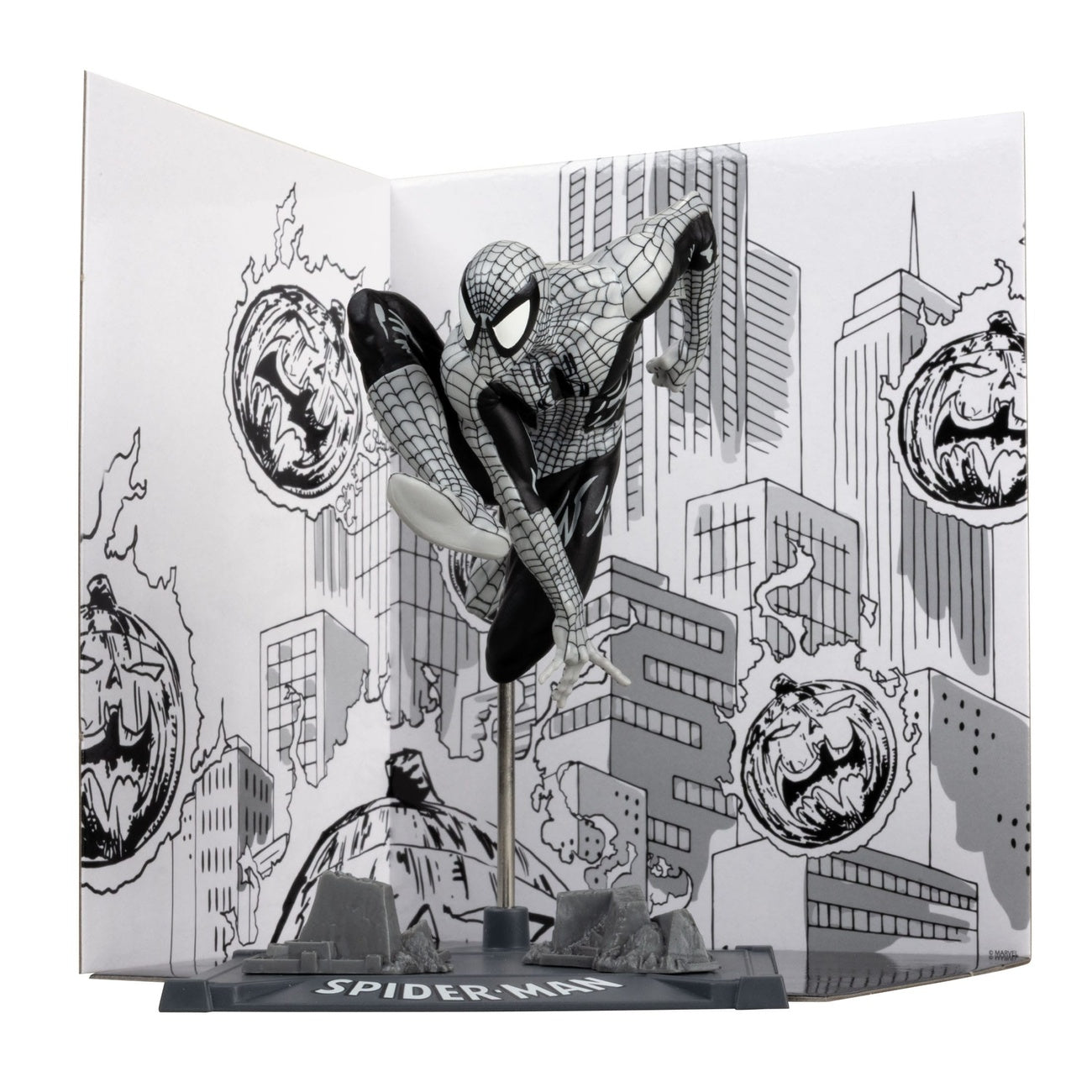 Productafbeelding Marvel Collection PVC Beeld 1/10 Spider-Man (Spider-Man #6) (Line Art) (Gold Label) 10 cm