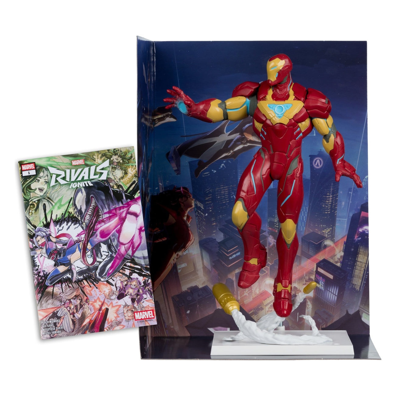 Image produit Marvel Rivals Collection figurine articulée 1/6 Iron Man 28 cm