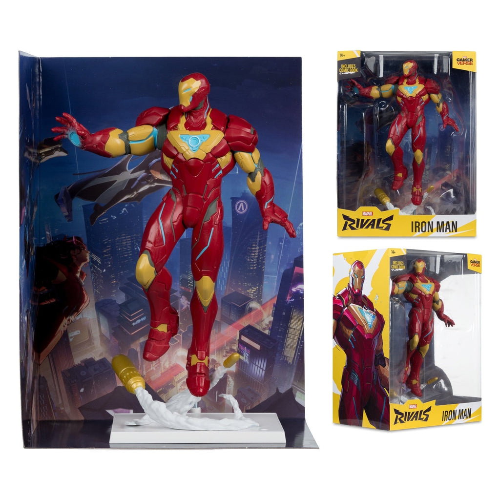 Image produit Marvel Rivals Collection figurine articulée 1/6 Iron Man 28 cm