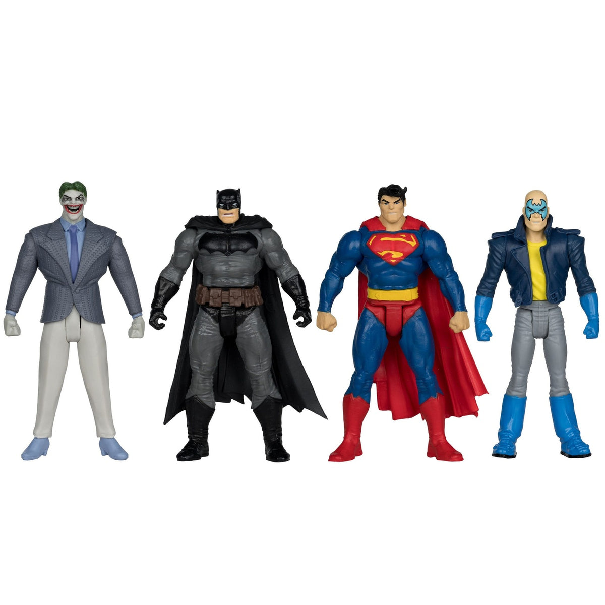Image produit DC Direct Page Punchers – Pack de 4 figurines Batman & Son of Batman & Superman & Joker 7 cm