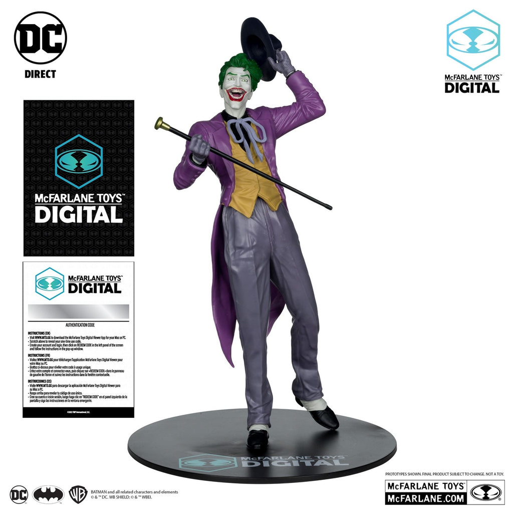 Image produit DC Direct Statue PVC 1/6 The Joker par Jason Fabok (McFarlane Digital) 29 cm