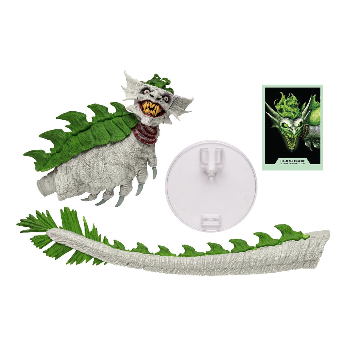 Productafbeelding Dark Nights: Metal DC Multiverse actiefiguur The Joker Dragon Glow in the Dark Edition (Gold Label) 25 cm