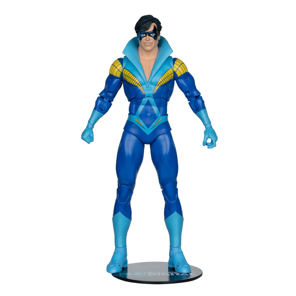 Image produit DC Direct McFarlane Toys Figurine articulée numérique Nightwing (Teen Titans) 18 cm