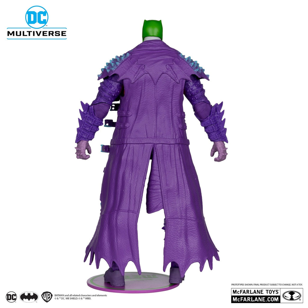 Image produit Figurine articulée DC Multiverse Batman (Dark Nights: Death Metal) Jokerized (Gold Label) 18 cm