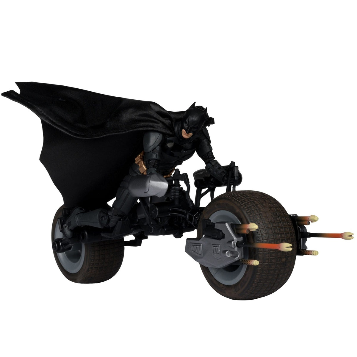 Produktbild The Dark Knight DC Multiverse Actionfigur mit Fahrzeug Batman & The Batpod 18 cm