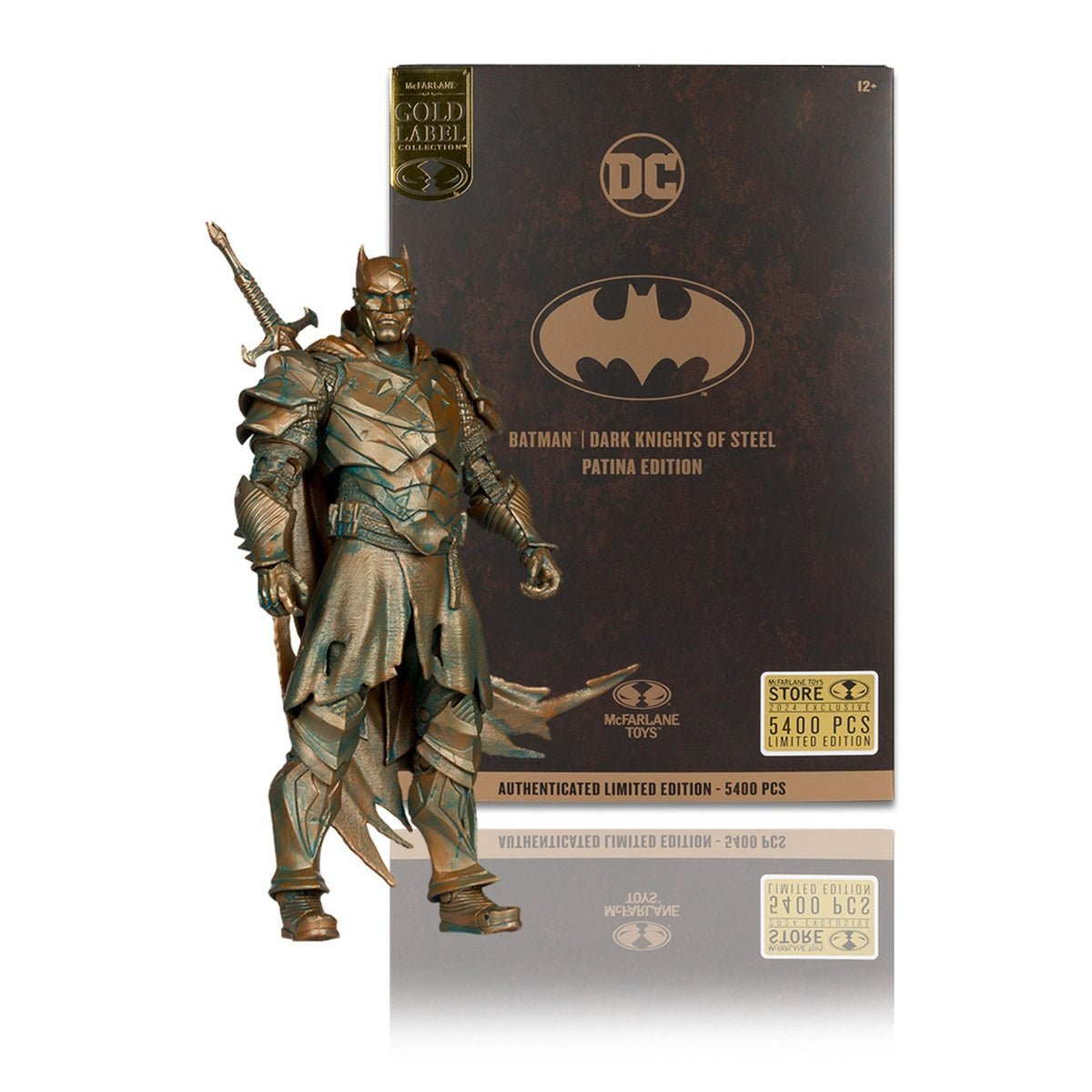 Image produit Figurine articulée DC Multiverse Batman (Dark Knights of Steel) (Gold Label) 18 cm