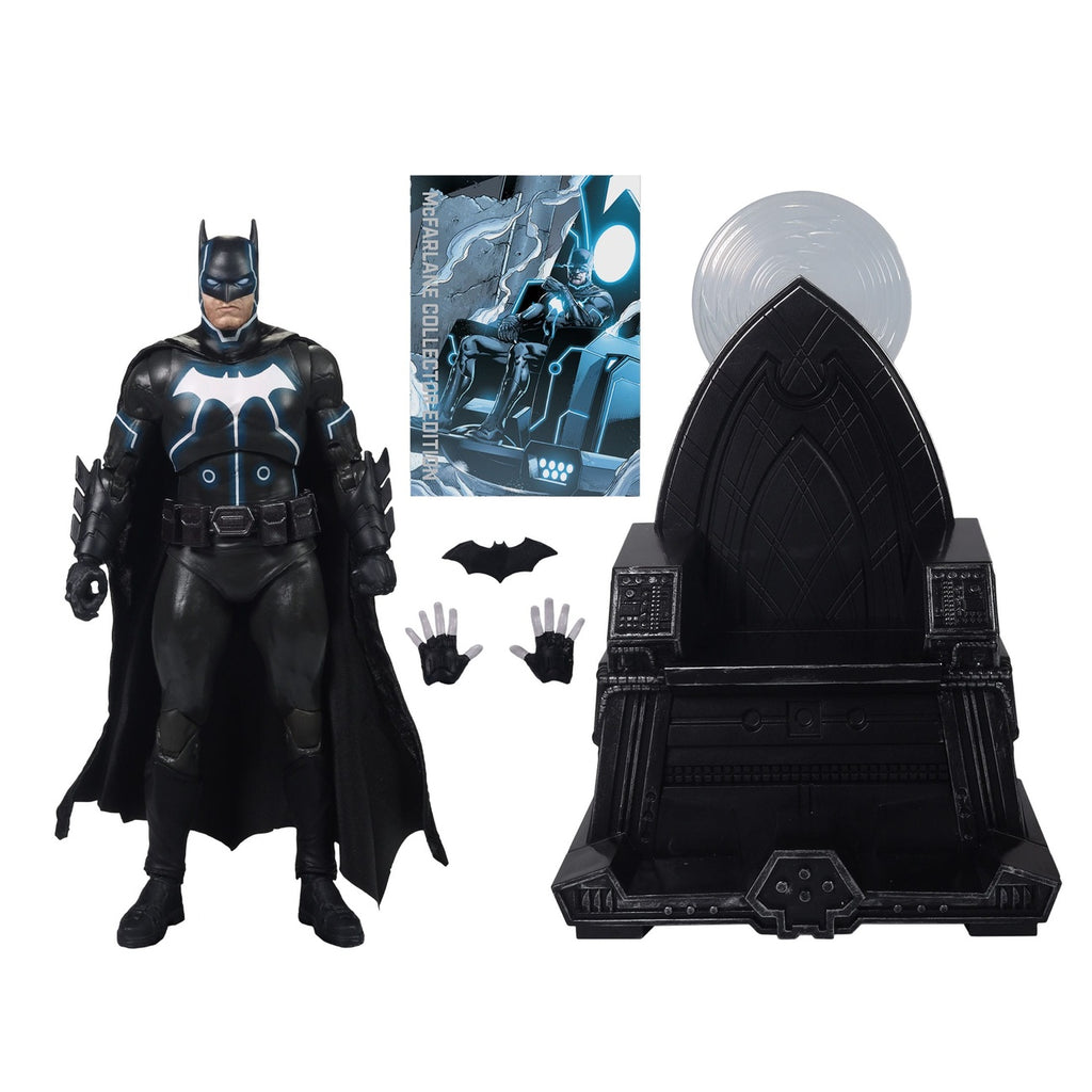 Image produit DC Multiverse McFarlane Collector Edition Figurine d’action n°47 Batman & Mobius Chair (Darkseid War) 18 cm