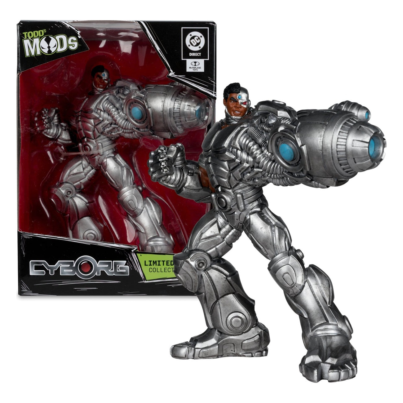 Productafbeelding DC Direct Collector Vinyl Statue Cyborg 12 cm