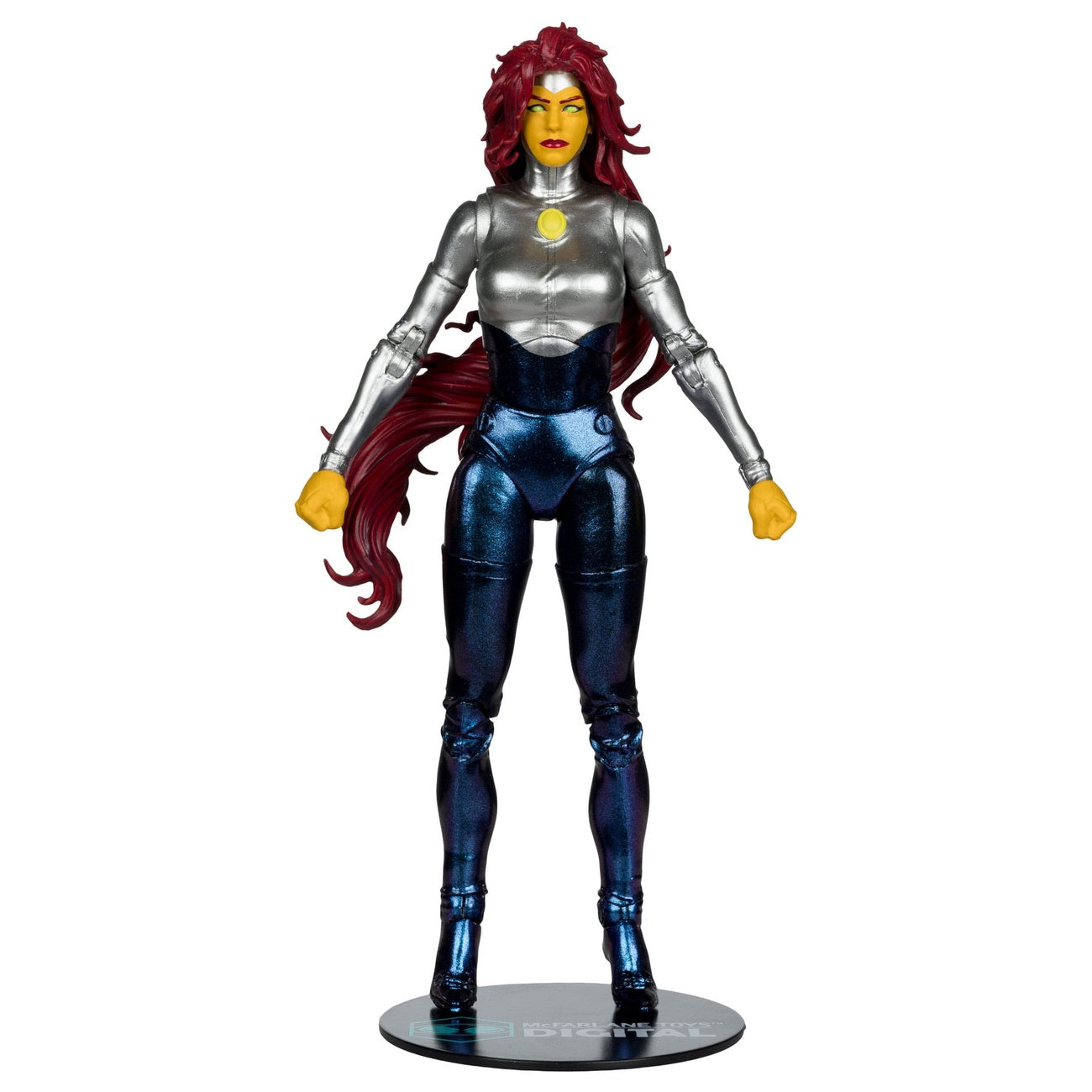 Productafbeelding DC Direct McFarlane Toys digitale actiefiguur Blackfire (The New Teen Titans) 18 cm
