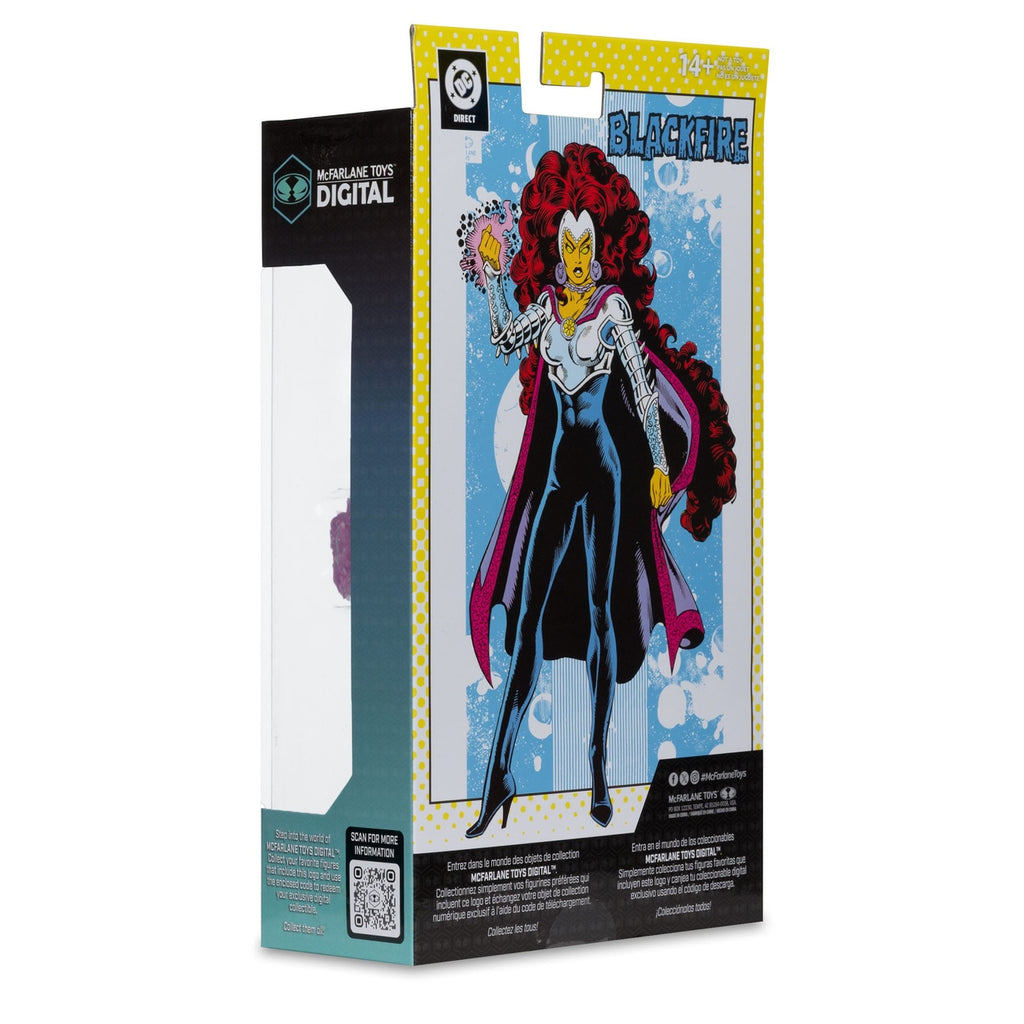 Image produit DC Direct McFarlane Toys figurine d’action digitale Blackfire (The New Teen Titans) 18 cm