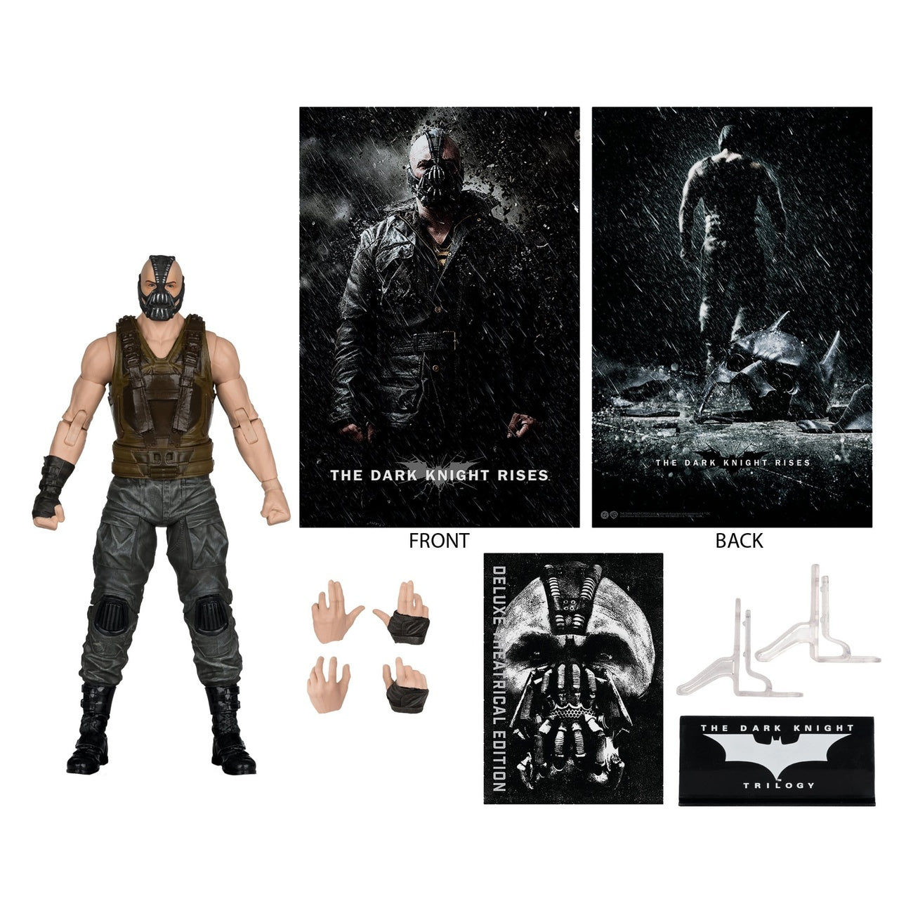 Image produit The Dark Knight Rises DC Multiverse Deluxe Theatrical Edition Figurine d’action Bane 19 cm