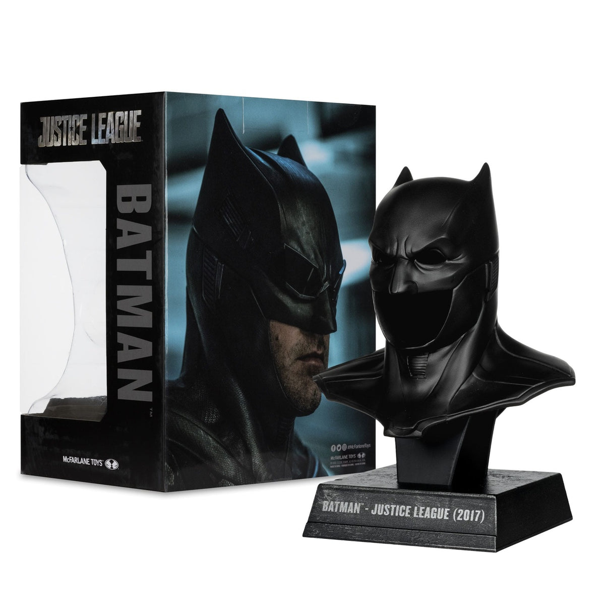 Produktbild Batman DC Direct Mini-Replik 1/3 Batman Maske (Justice League Tactical Suit) 19 cm