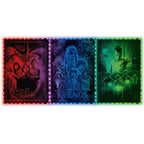 Image produit Stranger Things Metamorphic Art Collection Puzzle avec effet phosphorescent The Upside (520 pièces)
