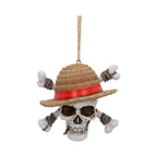 Productafbeelding One Piece kerstboomhanger Luffy Jolly Roger 7 cm