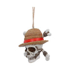Productafbeelding One Piece kerstboomhanger Luffy Jolly Roger 7 cm