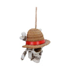 Productafbeelding One Piece kerstboomhanger Luffy Jolly Roger 7 cm