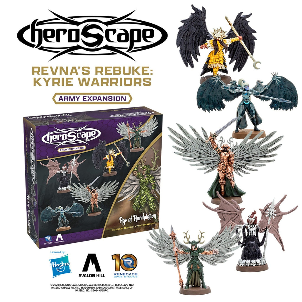Productafbeelding Heroscape Uitbreiding Revna's Rebuke: Kyrie Warriors Army *Engelse versie*
