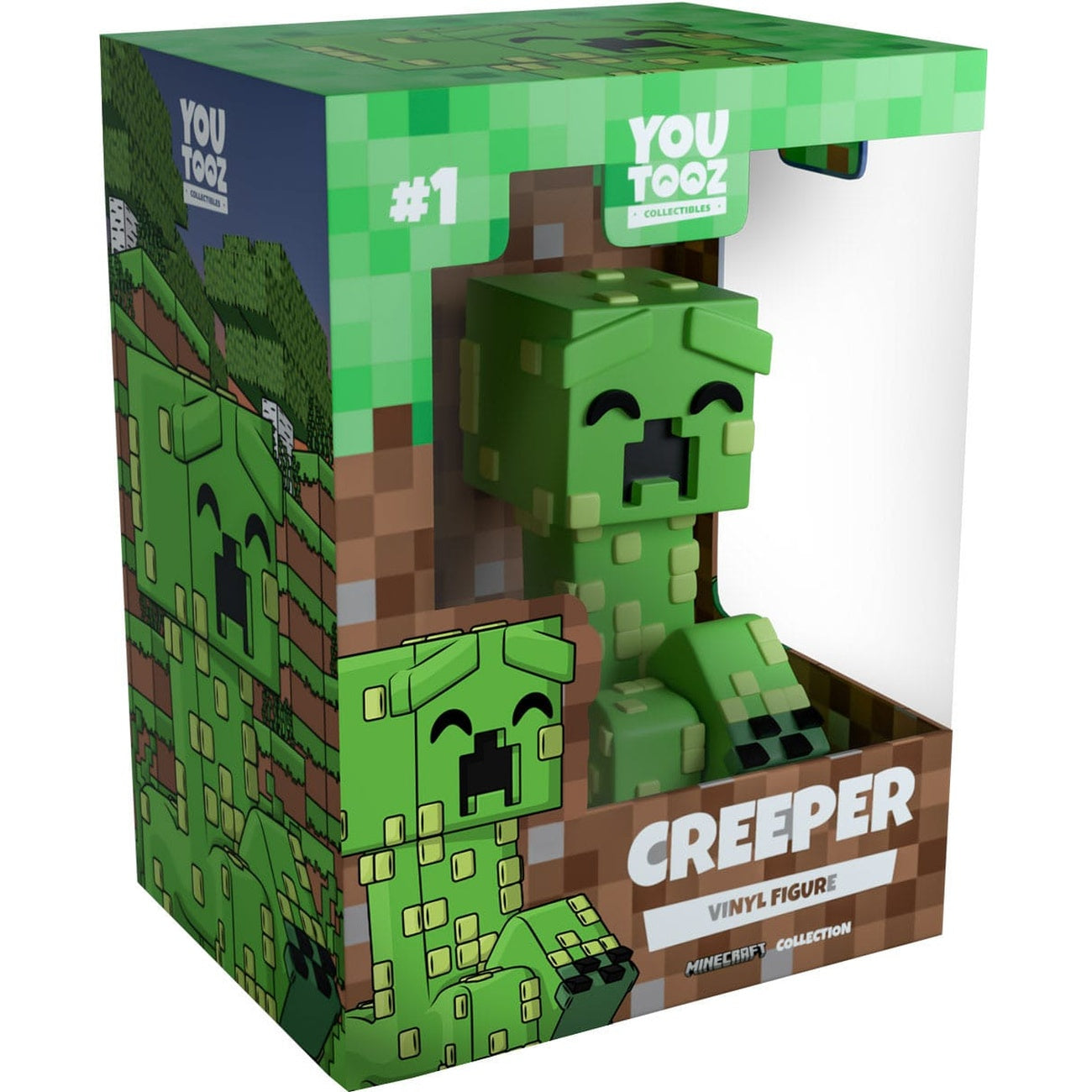 Image produit Minecraft Figurine vinyle Haunted Creeper 10 cm