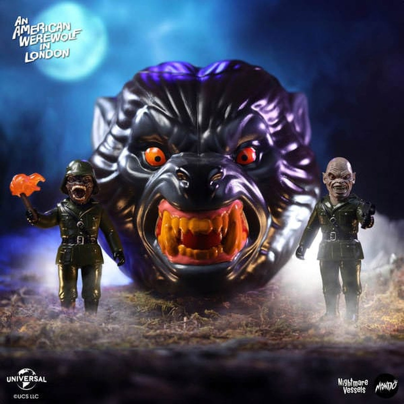Image produit American Werewolf Figurine Soft Vinyl Nightmare Demons 17 cm