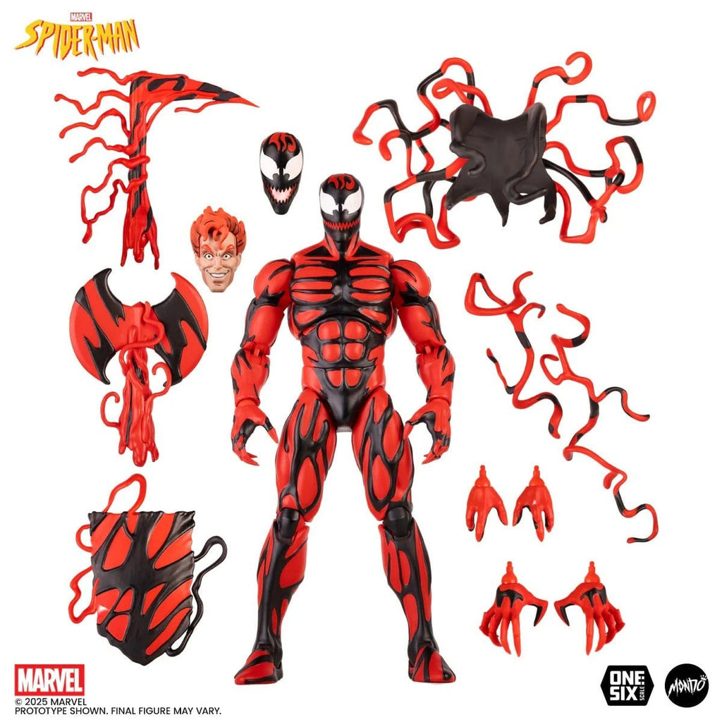 Productafbeelding Spider-Man: The Animated Series actiefiguur 1/6 Carnage 33 cm