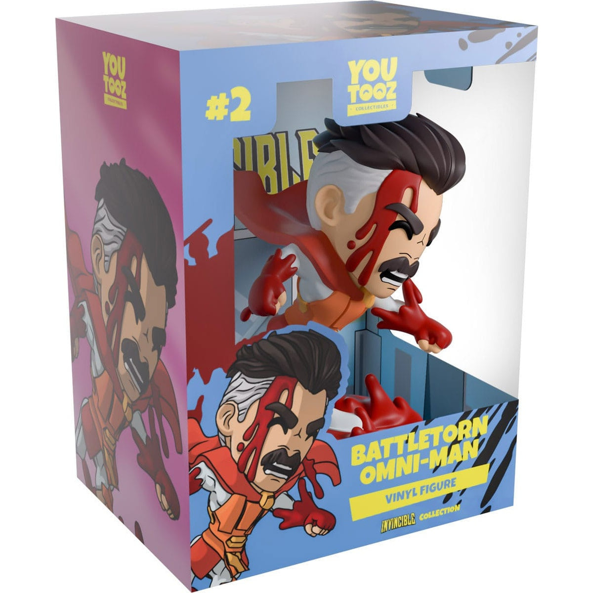 Image produit Invincible figurine vinyle Radio Battletorn Omniman 11 cm