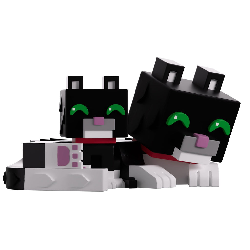Image produit Figurine vinyle Minecraft Tuxedo Cat 6 cm