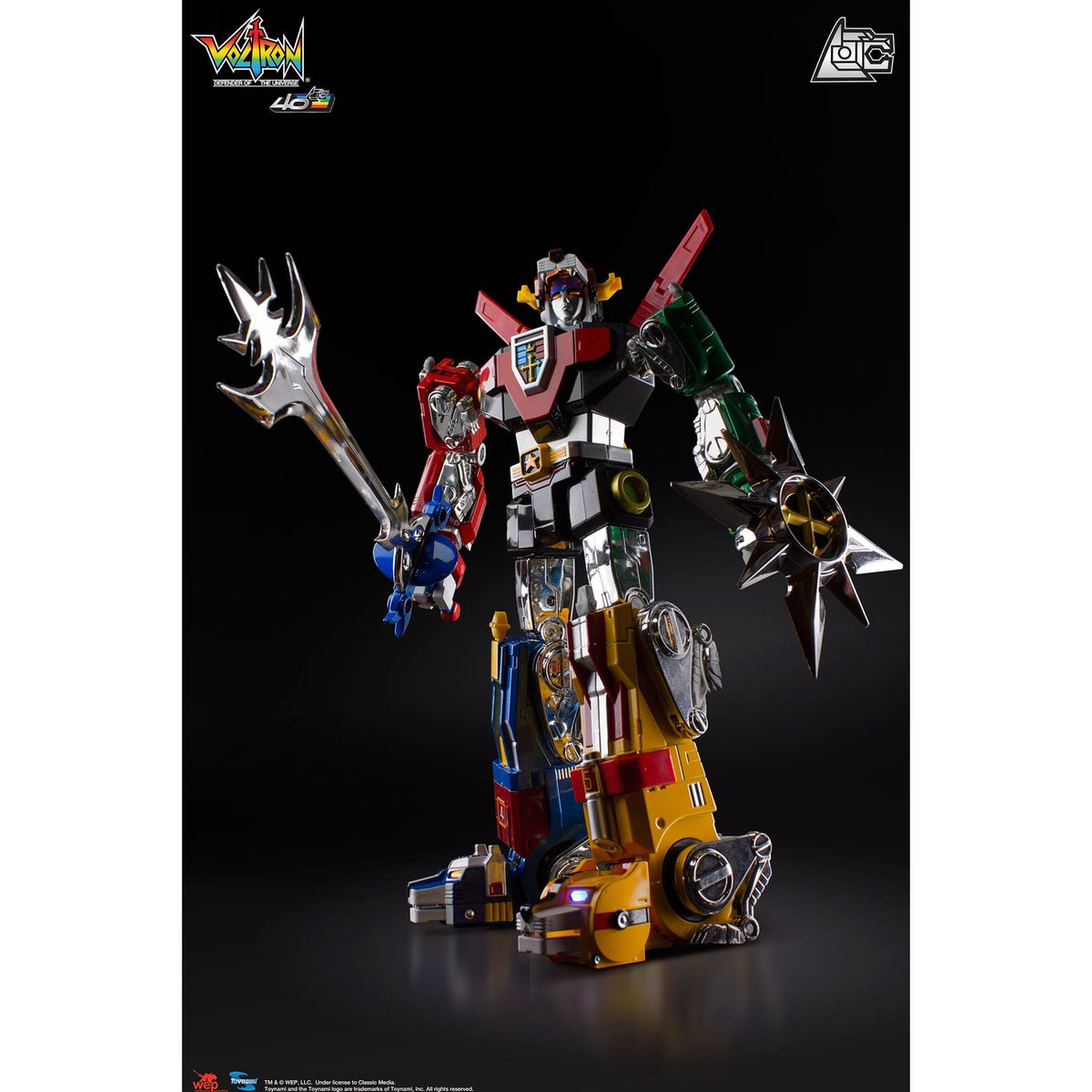 Image produit Voltron Figurine d'action Coffret cadeau 40e Anniversary Collector's Edition 27 cm