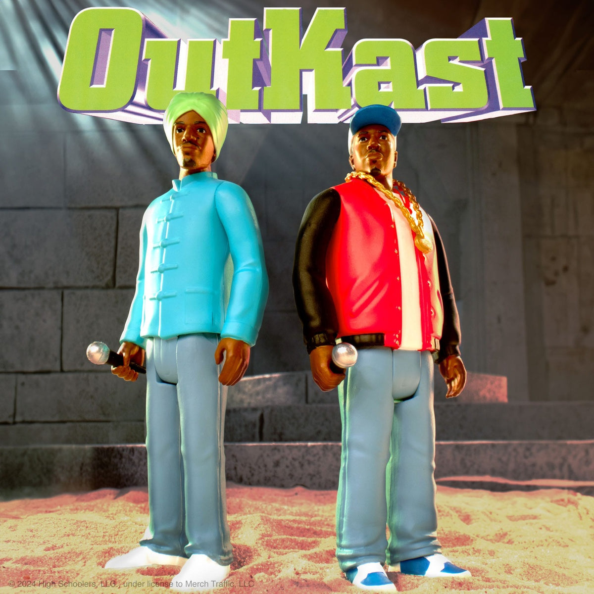 Image produit Outkast Toho figurine articulée ReAction Wave 01 OutKast 10 cm
