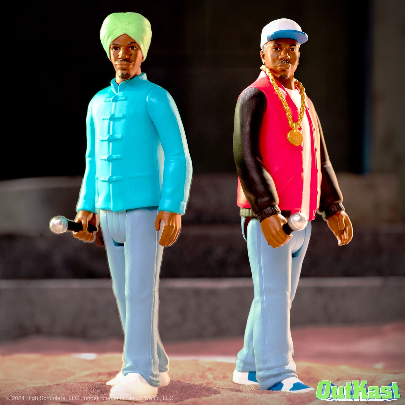 Image produit Outkast Toho figurine articulée ReAction Wave 01 OutKast 10 cm