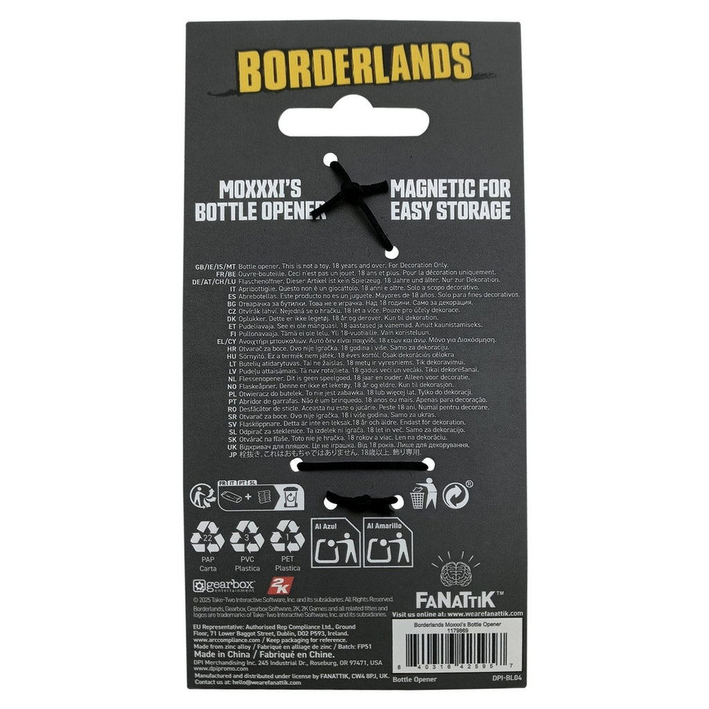 Image produit Borderlands Décapsuleur Mad Moxxi