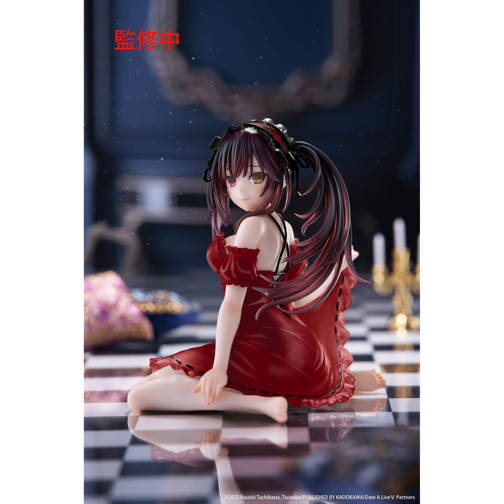 Produktbild Date A Live V PVC Statue Desktop Cute Figure Kurumi Tokisaki Nightwear Ver. Renewal 13 cm
