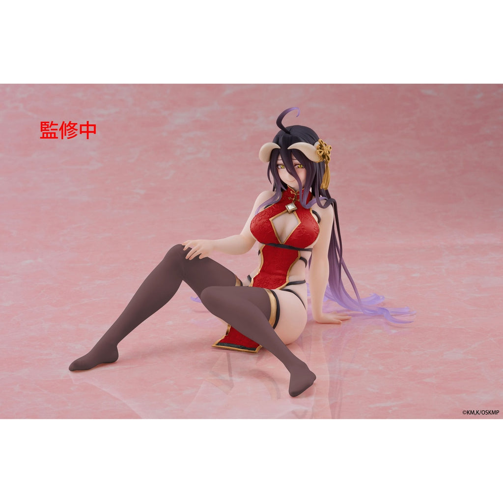 Productafbeelding Overlord PVC Statue Desktop Cute Figure Albedo Chinese Dress Ver. Renewal 13 cm