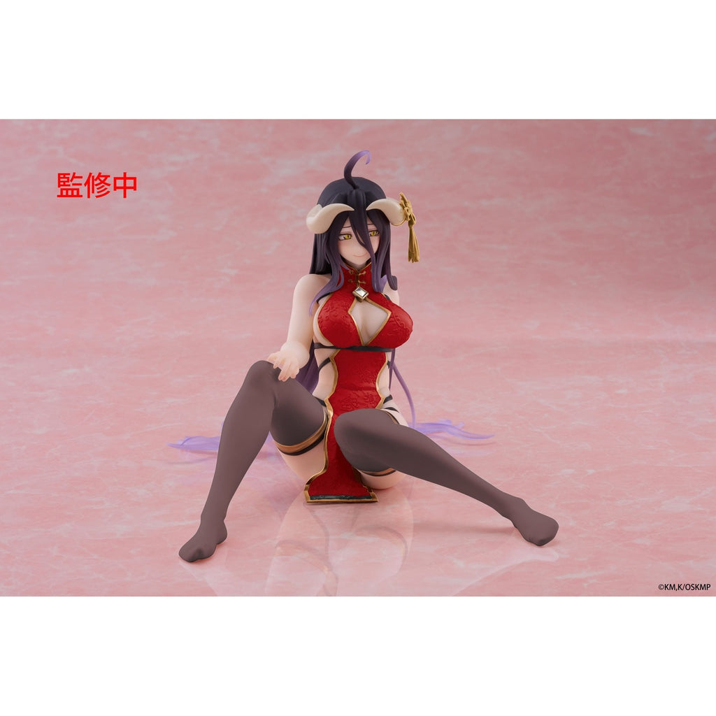 Productafbeelding Overlord PVC Statue Desktop Cute Figure Albedo Chinese Dress Ver. Renewal 13 cm