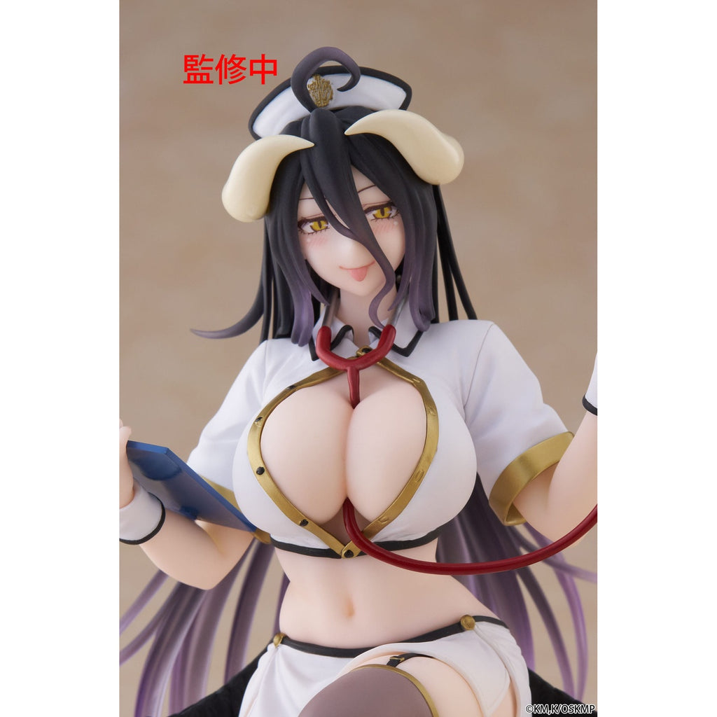 Image produit Overlord Statue PVC Desktop Cute Figure Albedo Nurse Ver. Renewal 13 cm