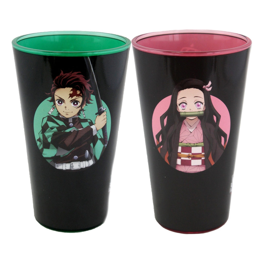 Image produit Demon Slayer Lot de 2 verres Tanjiro & Nezuko 473 ml