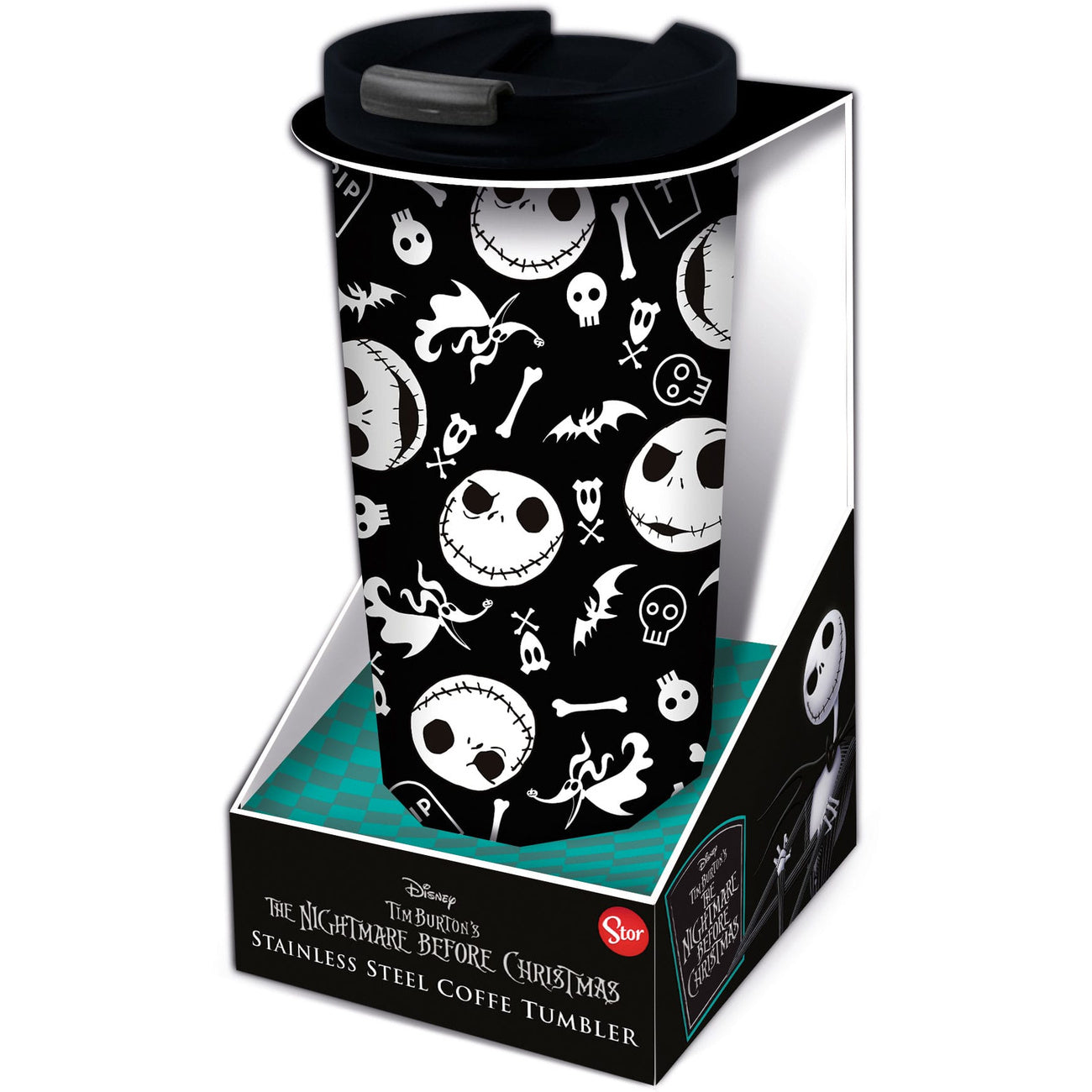 Produktbild Nightmare before Christmas Edelstahl-Reisebecher Jacks Face