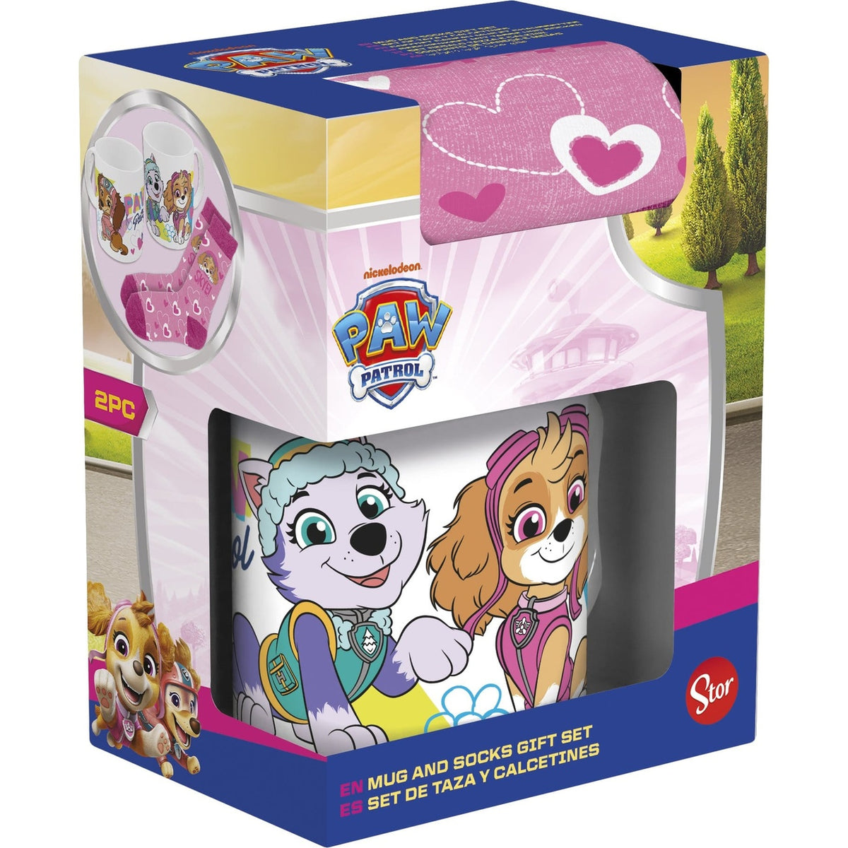 Image produit Paw Patrol Coffret Mug & Chaussettes Girl Go Skye