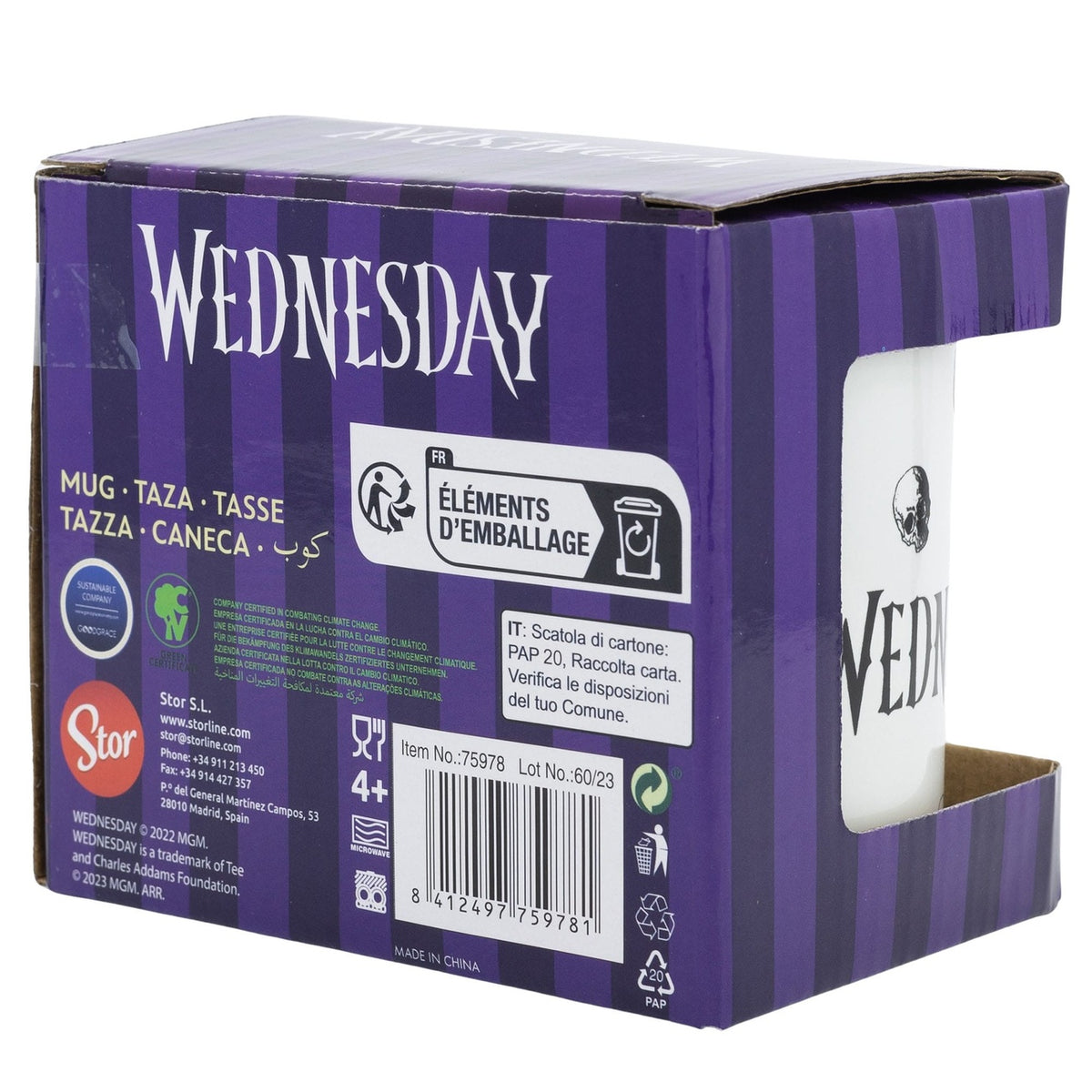 Image produit Wednesday Mug Nevermore 325 ml